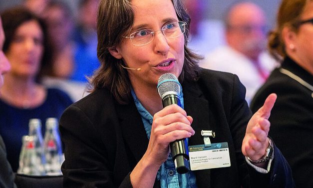 Marit Hansen has been Data Protection Officer for the state of Schleswig-Holstein since 2015.
Photo: Euroforum Deutschland