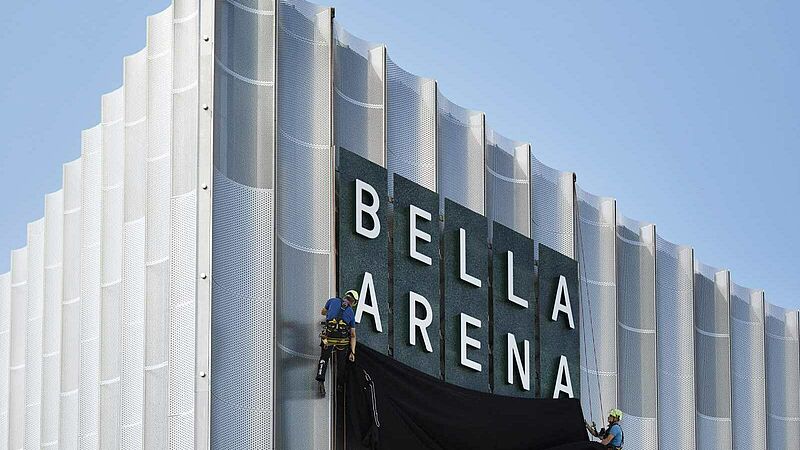 The new Bella Arena; photo credit: Bella Center Copenhagen