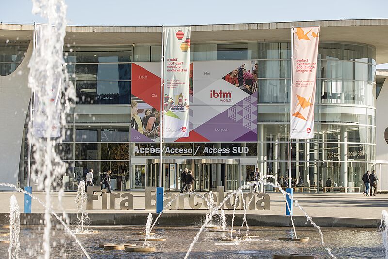 IBTM World at Fira Barcelona; photo credit: IBTM World