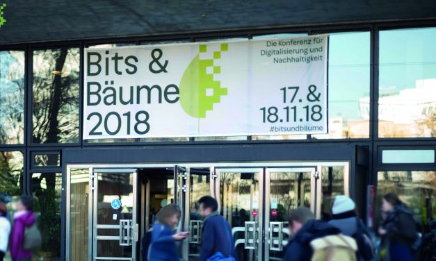 The movement of digitization and sustainability originated at the conference “Bits&Bäume” 2018 in Berlin
Photo: Santiago Engelhardt