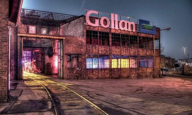 Die einstige Schiffswerft als "Kulturwerft" mit Raum für 3.000 Gäste. (Photo: Kulturwerft Gollan)