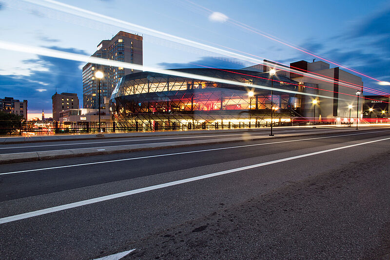 The Shaw Centre in Ottawa has a total capacity of approximately 7,500 people. Photo: Destination Canada