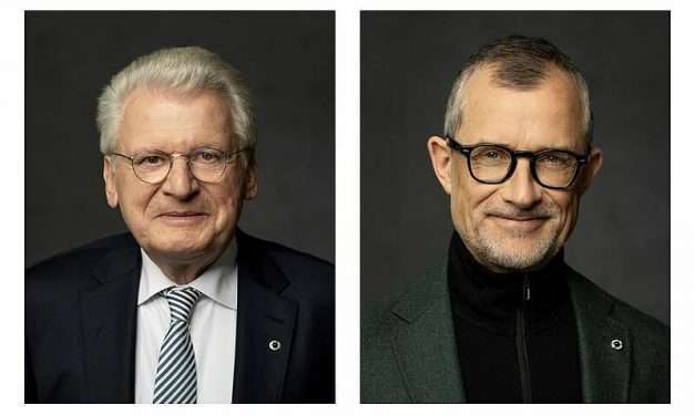 Prof. Dr. Wilhelm Bender und Oliver Bonke; Photo: Deutsche Hospitality