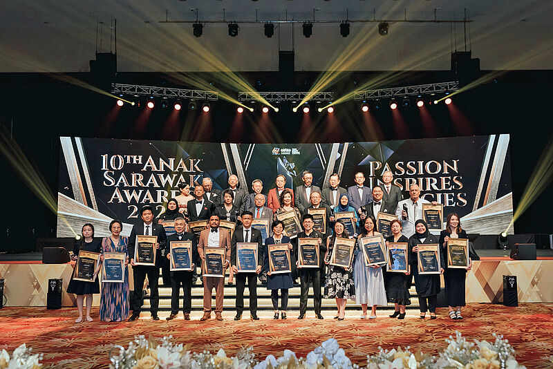The 10th Anak Sarawak Awards has been organised by Business Events Sarawak; Photo: Business Events Sarawak