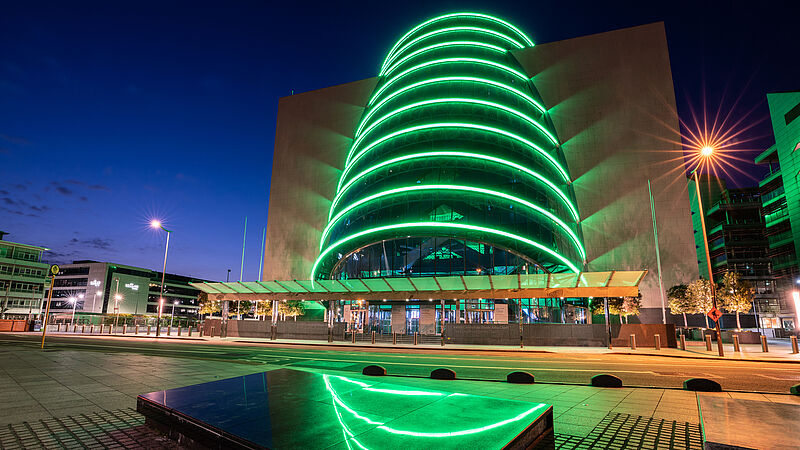 The CCD goes green; photo credit: The CCD