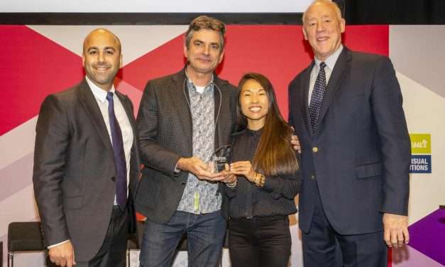 Zenus and Fielddrive joint winners, photo: Reed Travel Exhibitions