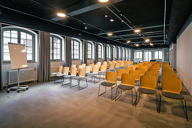 Einer der neuen Event-Räume im GINN Hotel Hamburg Elbspeicher; Foto: GINN Hotels