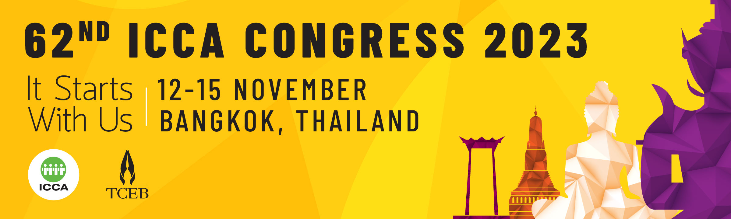 The 62nd ICCA Congress will be held in Bangkok from November 12-15, 2023. Photo: ICCA
