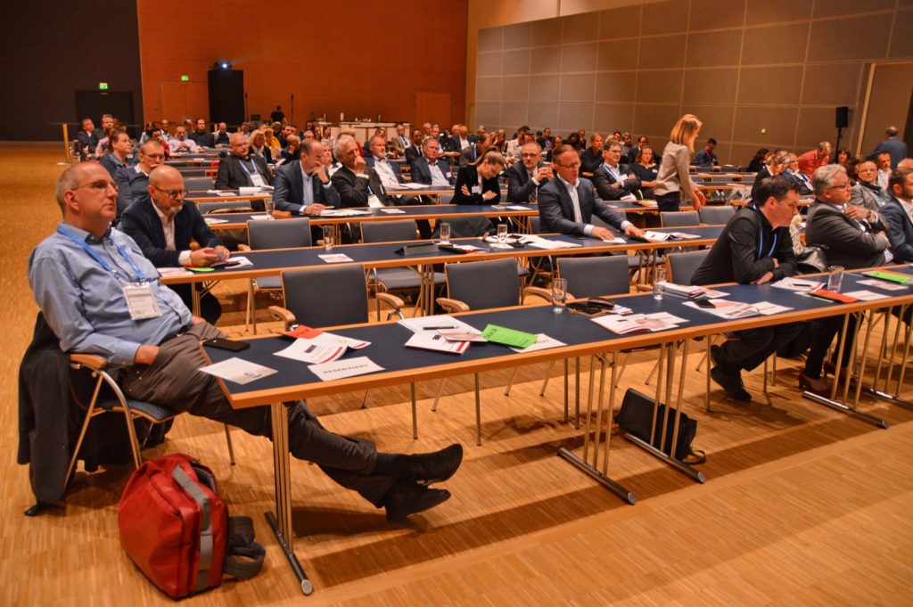 Die EVVC-Jahreshauptversammlung war bei der Messe Frankfurt zu Gast.