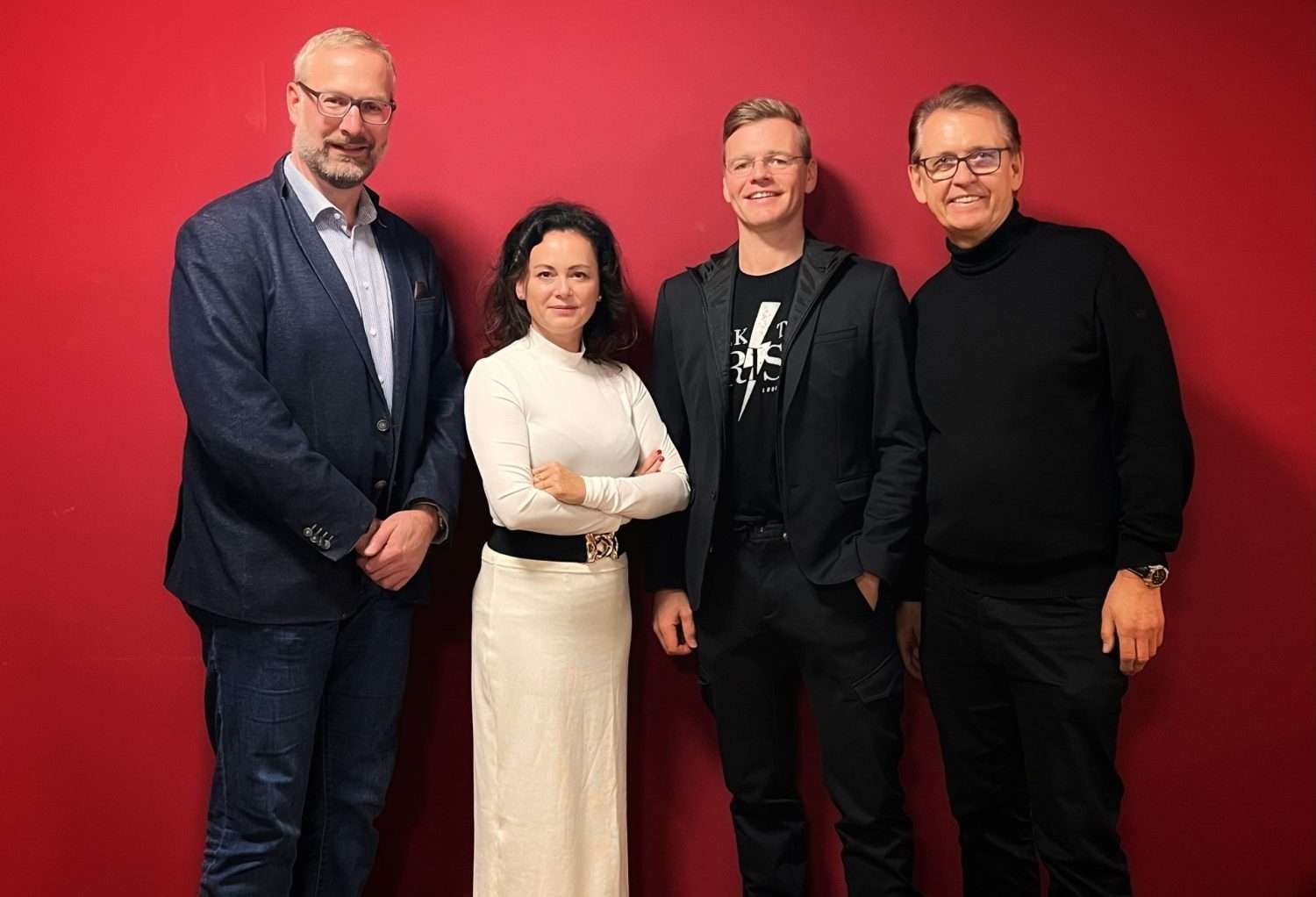 Björn Sänger, Doreen Biskup, Bernd Fritzges, Gerd Kulhavy. Foto: VDVO