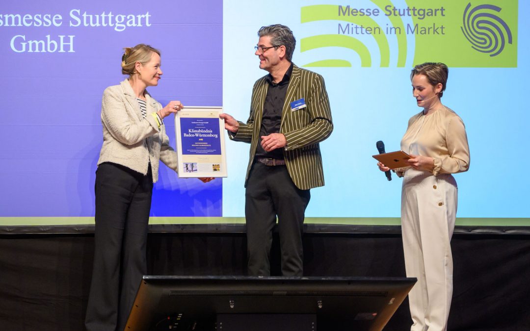 Messe Stuttgart tritt Klimabündnis bei
