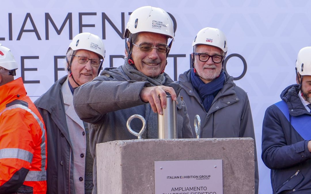 Foundation Stone Laid for Vincenza Expo Centre’s New Hall