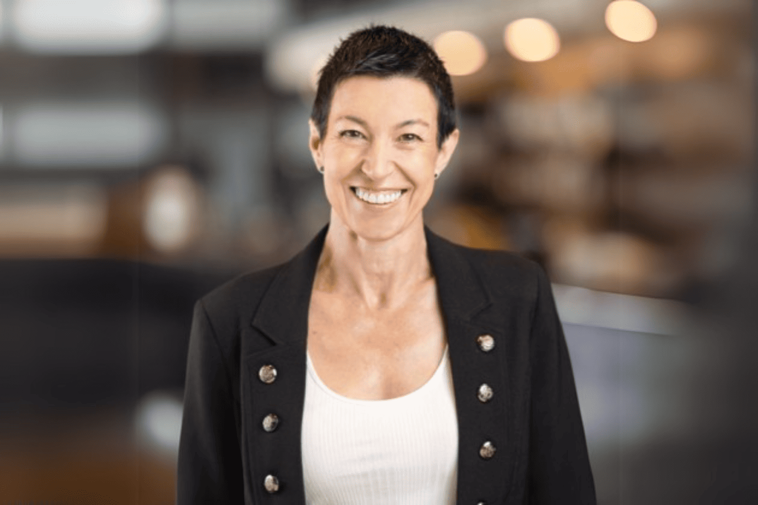 Portrait Business woman smiling