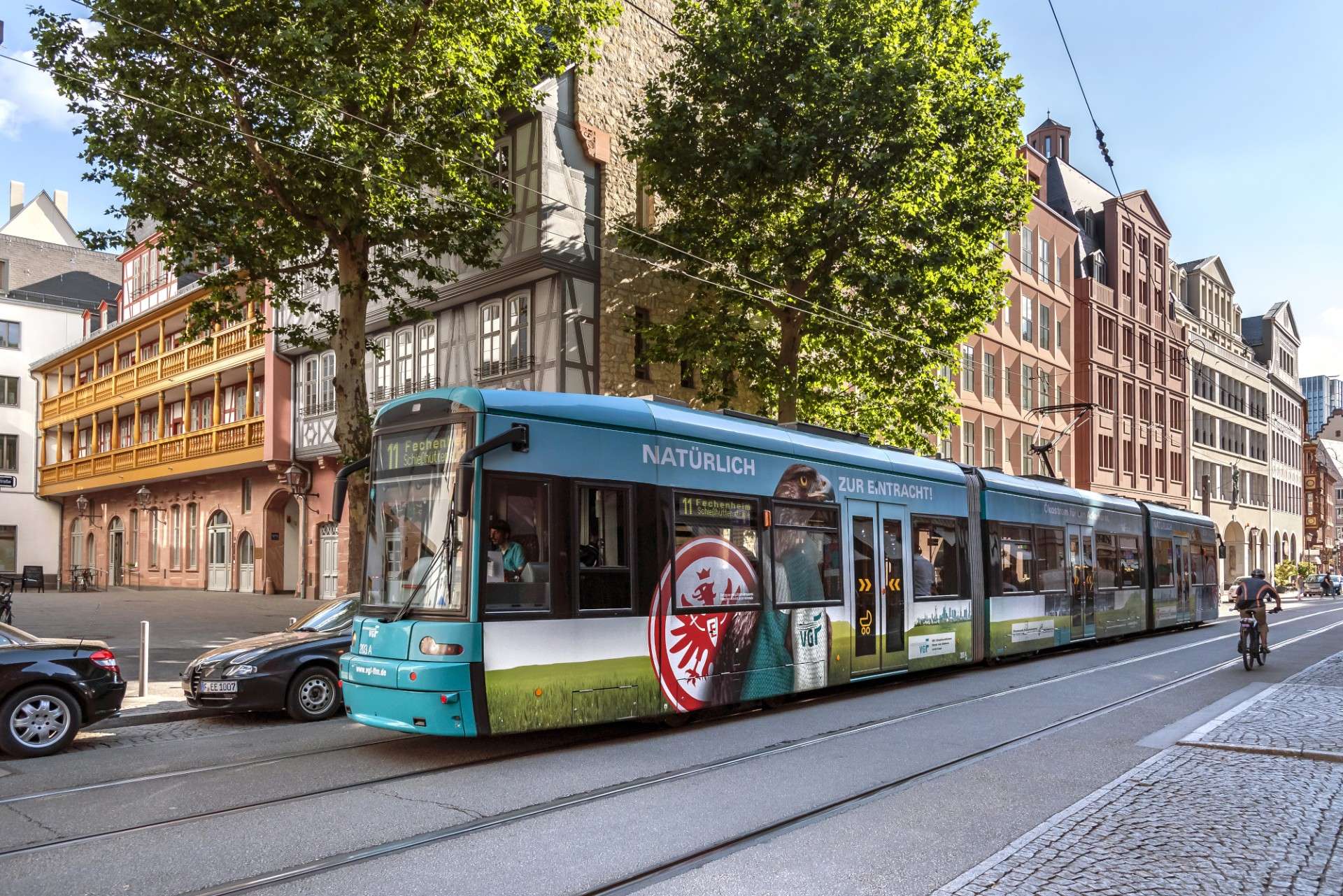 Straßenbahn in Frankfurt