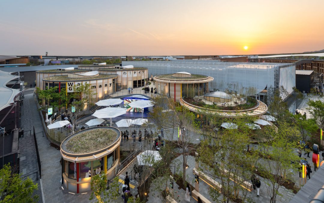 facts and fiction gestaltet drei Pavillons auf Expo Osaka