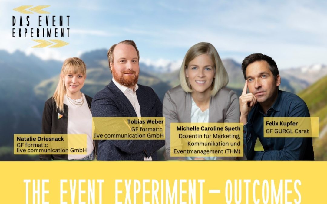The Event Experiment: Nachhaltige Pitch-Alternativen