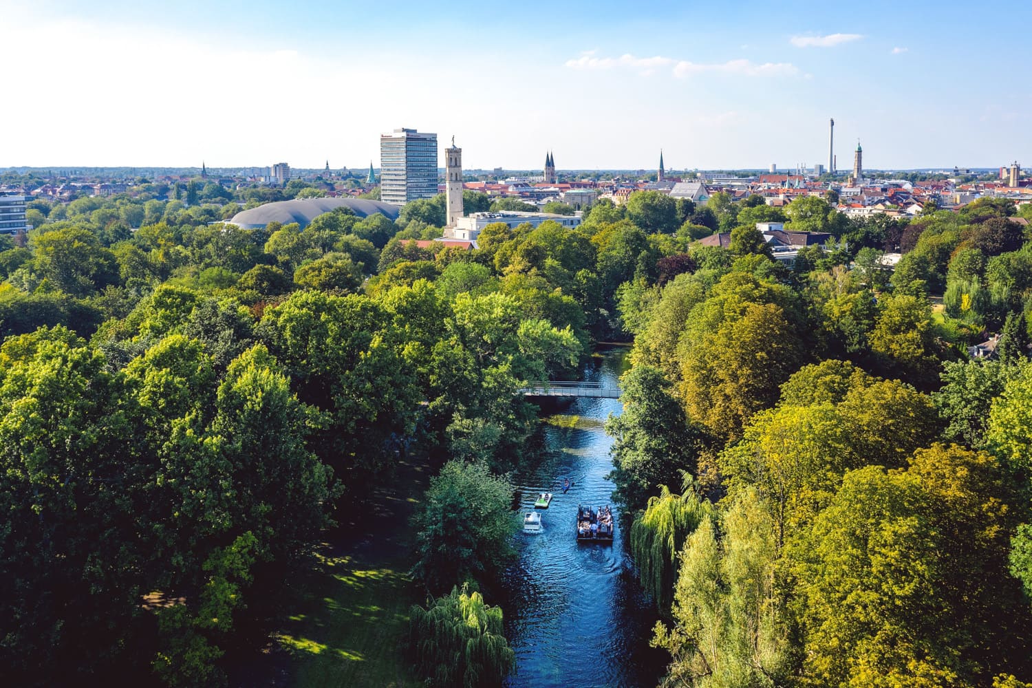 Luftansicht Braunschweig