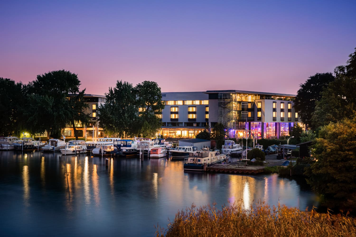 Hotel am Wasser, Abendstimmung