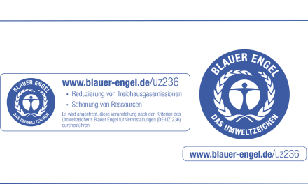 Neues Umweltzeichen „Blauer Engel“ für nachhaltige Veranstaltungen