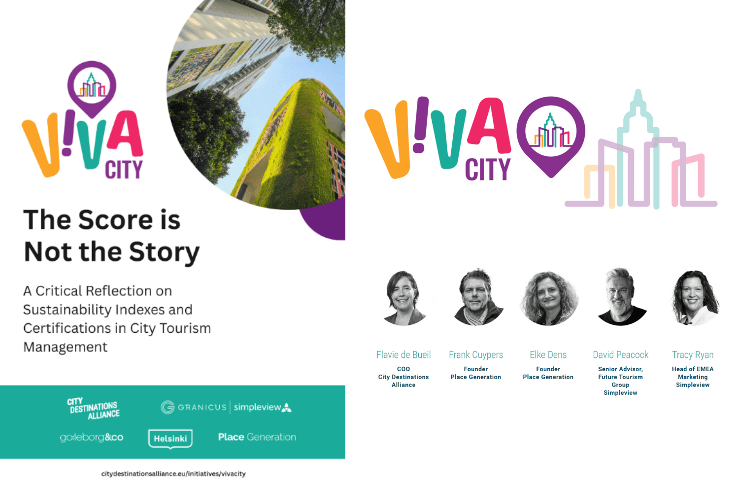 Cover Whitepaper "The Score is not the Story" with pictures of the writers