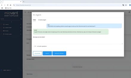event it integriert DSGVO-konformen KI-Agenten