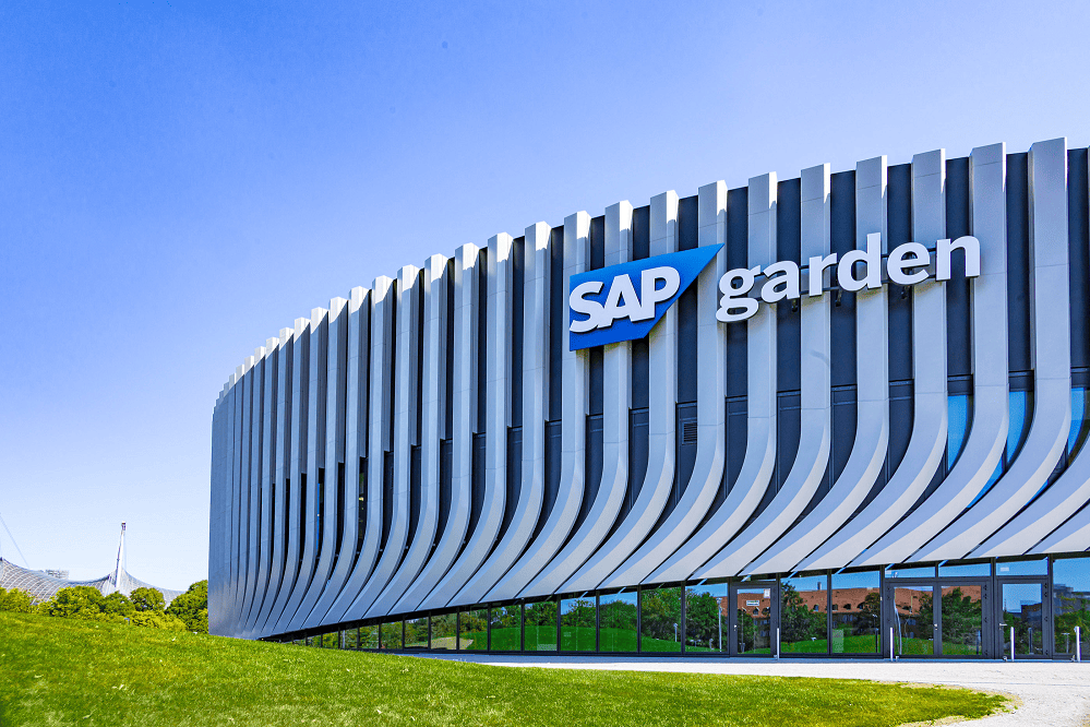 Außenansicht des SAP Gardens